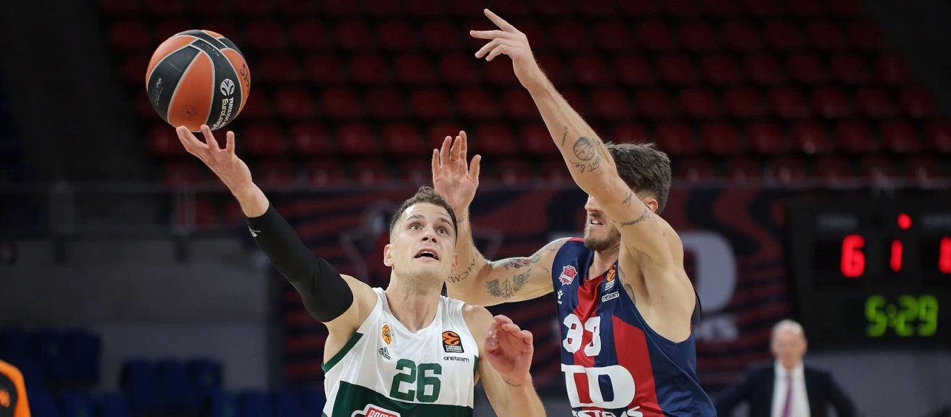 Euroleague: Ο Παναθηναϊκός έχασε (93-72) από την Μπασκόνια